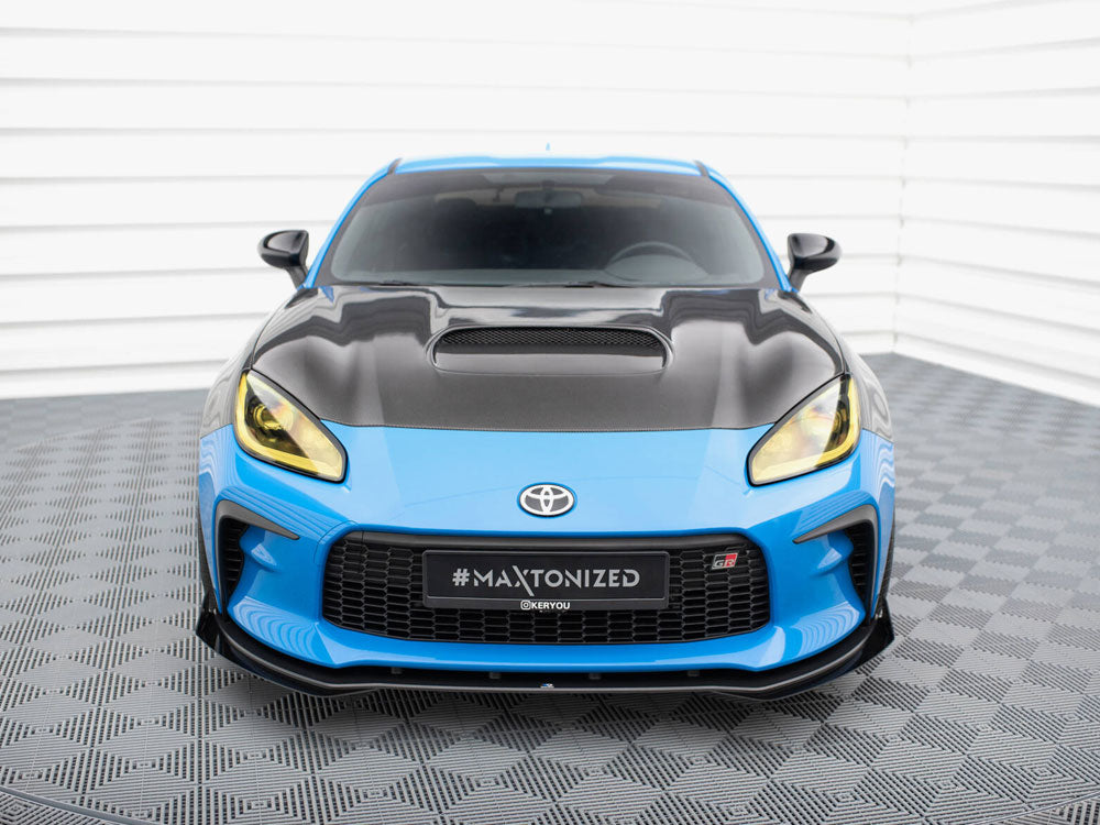 Maxton Design Street PRO Front Splitter + Flaps Toyota GR86 Mk1