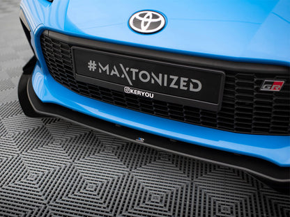 Maxton Design Street PRO Front Splitter + Flaps Toyota GR86 Mk1
