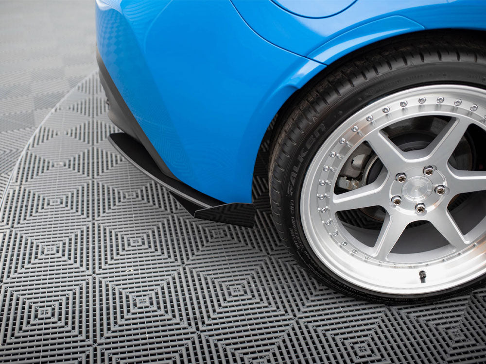 Maxton Design Street Pro Rear Side Splitters V.1 + Flaps Toyota GR86 Mk1