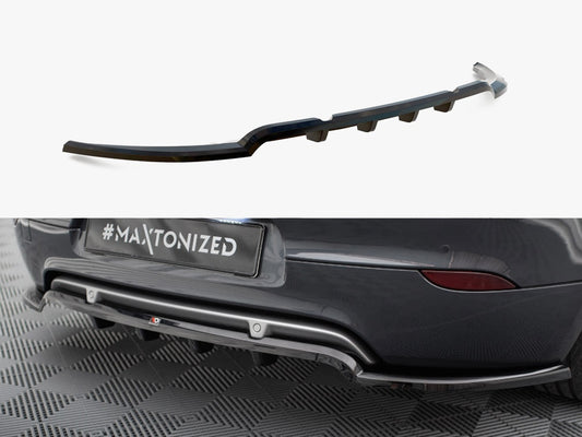 Maxton Design Rear Splitter (Vertical Bars) Renault Megane GT Mk3 Facelift