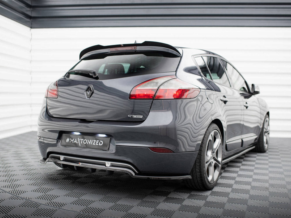 Maxton Design Rear Splitter (Vertical Bars) Renault Megane GT Mk3 Facelift