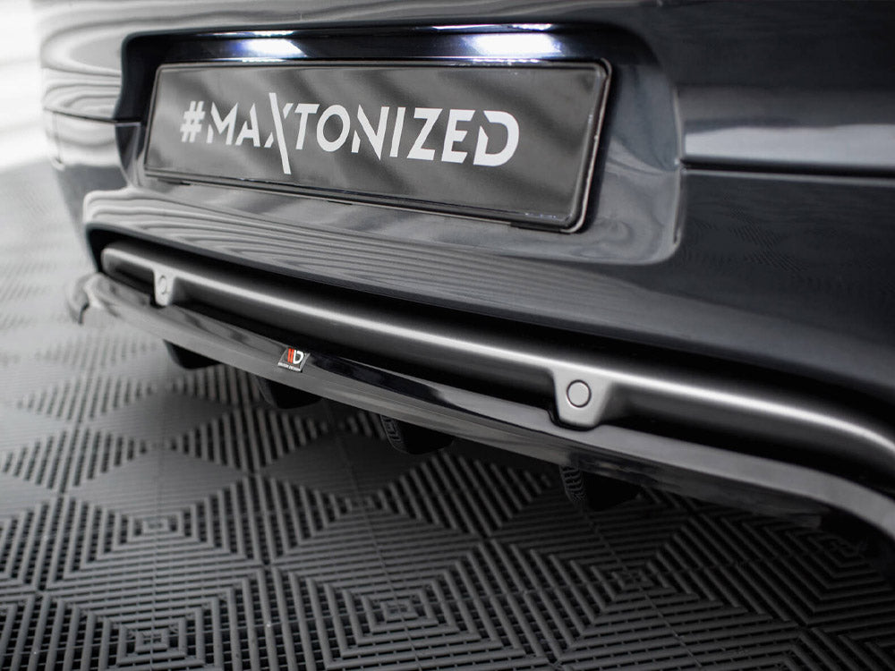 Maxton Design Rear Splitter (Vertical Bars) Renault Megane GT Mk3 Facelift