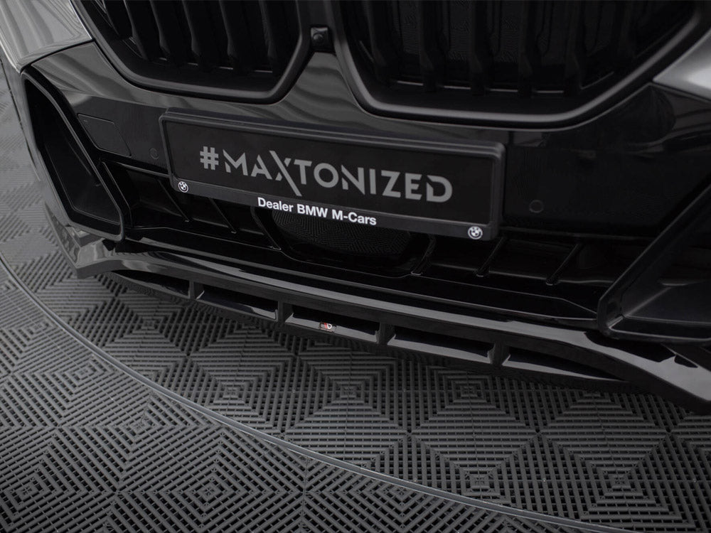 Maxton Design Front Splitter V.1 BMW X6 M-Pack G06 Facelift