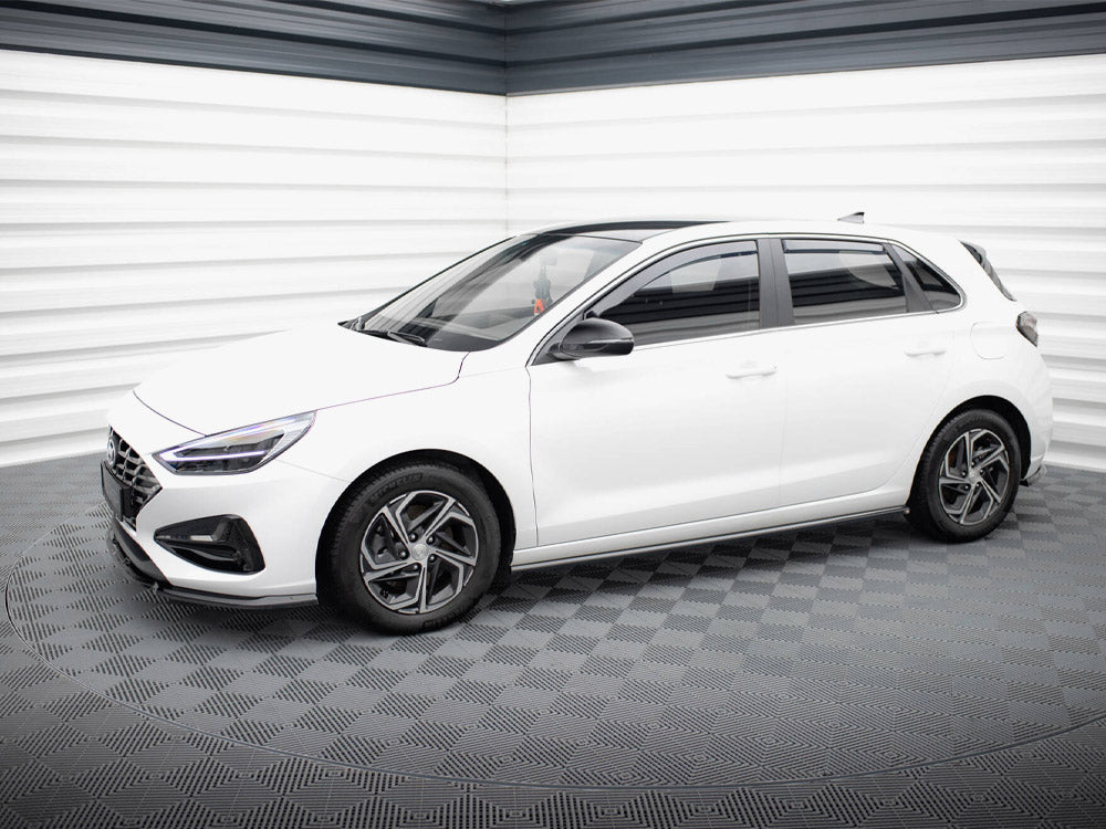 Maxton Design Side Skirts Diffusers Hyundai I30 N-Line / Standard Hatchback / Fastback Mk3 Facelift