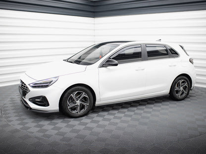 Maxton Design Side Skirts Diffusers Hyundai I30 N-Line / Standard Hatchback / Fastback Mk3 Facelift