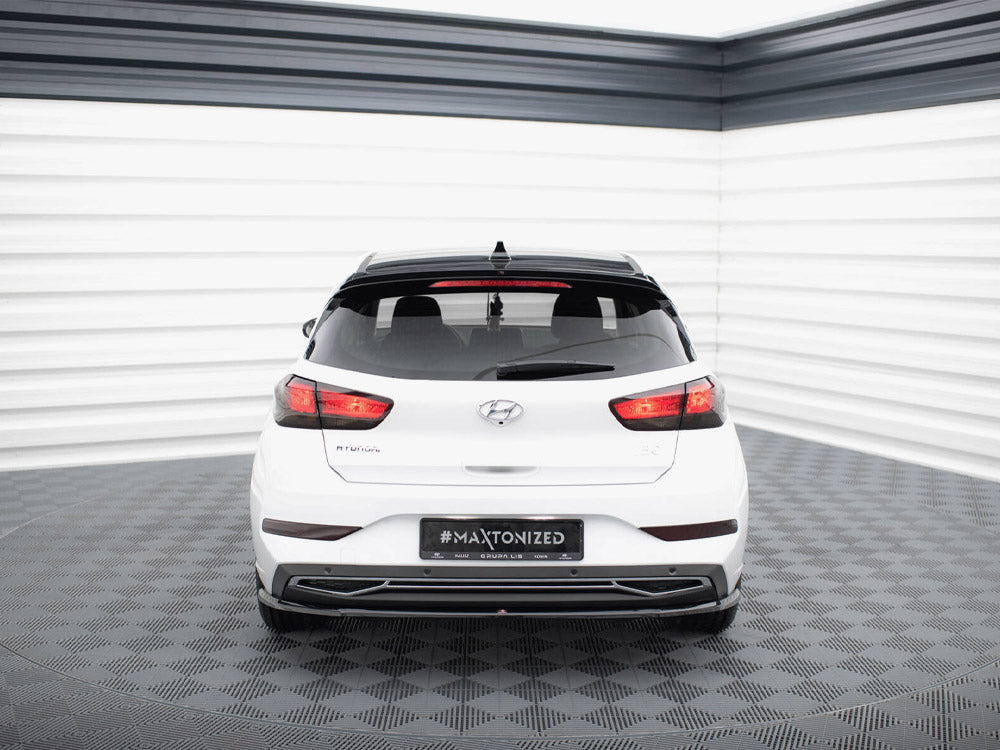 Maxton Design Central Rear Splitter Hyundai I30 Mk3 Facelift
