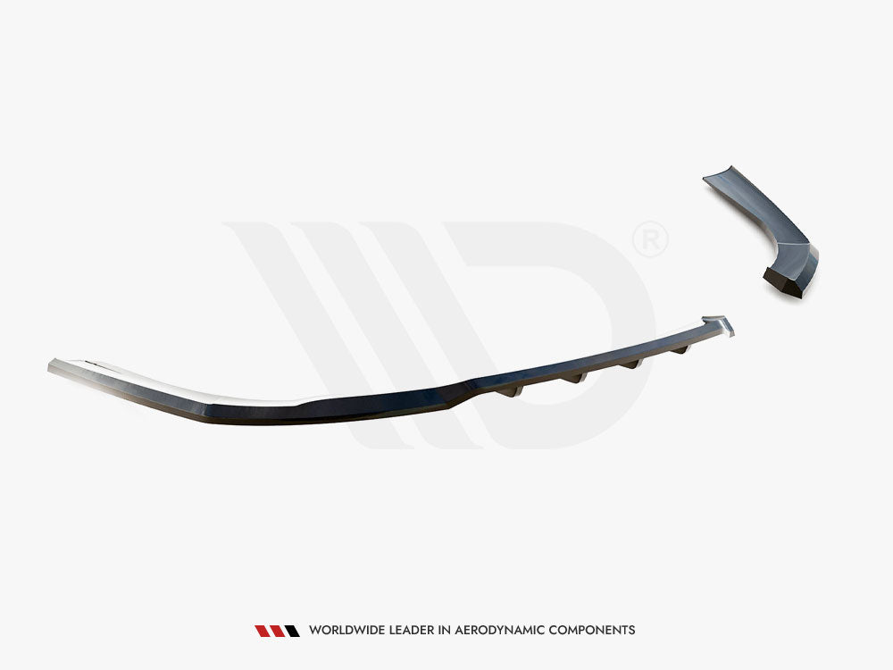 Maxton Design Central Rear Splitter (Vertical Bars) Kia Optima Mk3