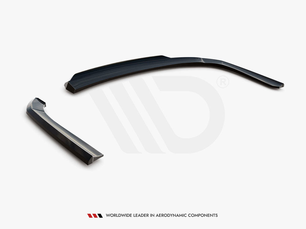 Maxton Design Central Rear Splitter (Vertical Bars) Kia Optima Mk3