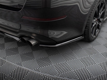 Maxton Design Central Rear Splitter (Vertical Bars) Kia Optima Mk3