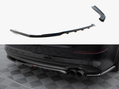 Maxton Design Central Rear Splitter (Vertical Bars) Kia Optima Mk3