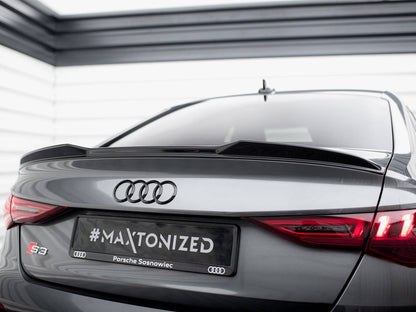 Maxton Design Spoiler CAP 3D Audi A3 / A3 S-Line / S3 / RS3 Sedan 8Y