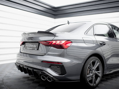 Maxton Design Reduced - Spoiler CAP 3D Audi A3 / A3 S-Line / S3 / RS3 Sedan 8Y