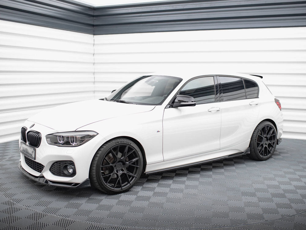Maxton Design Side Skirts Diffusers V.3 CSL Look BMW 1 M-Pack / M140i F20 Facelift
