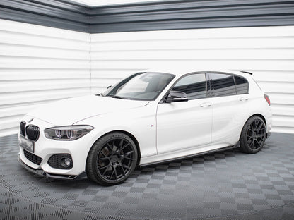 Maxton Design Side Skirts Diffusers V.3 CSL Look BMW 1 M-Pack / M140i F20 Facelift
