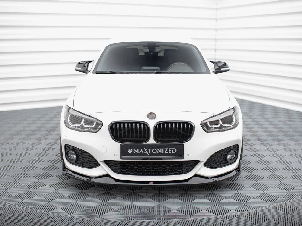 Maxton Design Front Splitter V.4 CSL Look BMW 1 M-Pack / M140i F20 Facelift