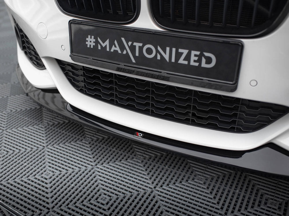 Maxton Design Front Splitter V.4 CSL Look BMW 1 M-Pack / M140i F20 Facelift