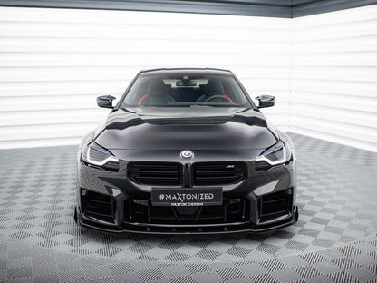 Maxton Design Street PRO Front Splitter + Flaps BMW M2 G87