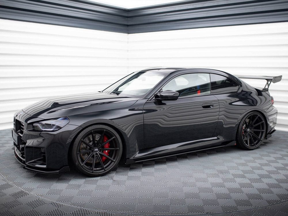 Maxton Design Street PRO Side Skirts Diffusers V.1 + Flaps BMW M2 G87