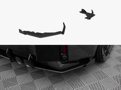Maxton Design Street Pro Rear Side Splitters V.1 + Flaps BMW M2 G87