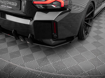Maxton Design Street Pro Rear Side Splitters V.1 + Flaps BMW M2 G87