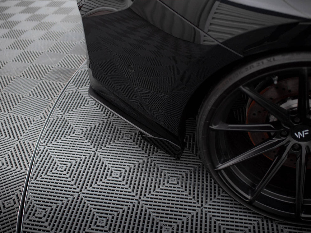 Maxton Design Street Pro Rear Side Splitters V.1 + Flaps BMW M2 G87