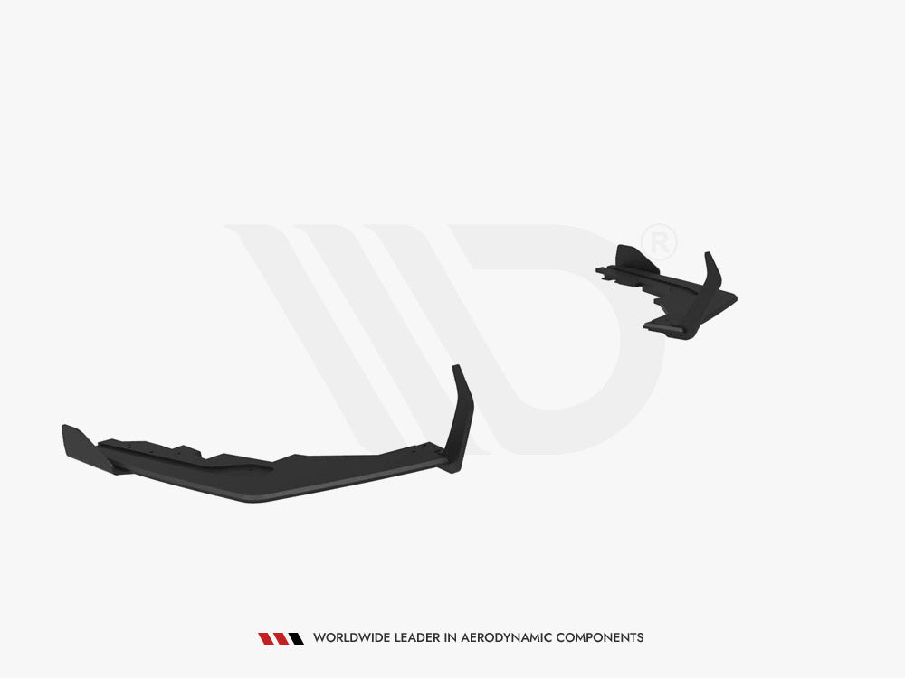 Maxton Design Street Pro Rear Side Splitters V.1 + Flaps BMW M2 G87