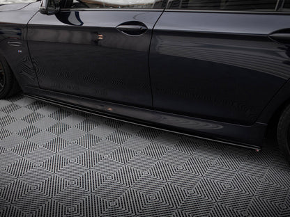 Maxton Design Side Skirts Diffusers BMW 5 F10 / F11 M-Power / M-Pack