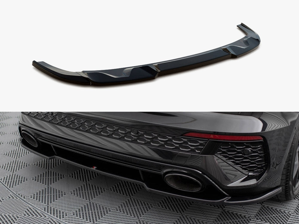 Maxton Design Central Rear Splitter Audi RS3 Sportback 8Y