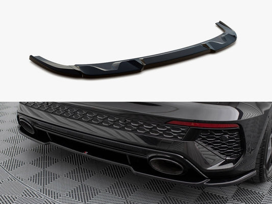 Maxton Design Central Rear Splitter Audi RS3 Sportback 8Y