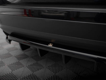 Maxton Design Rear Splitter (Vertical Bars) Volkswagen Touareg Mk2