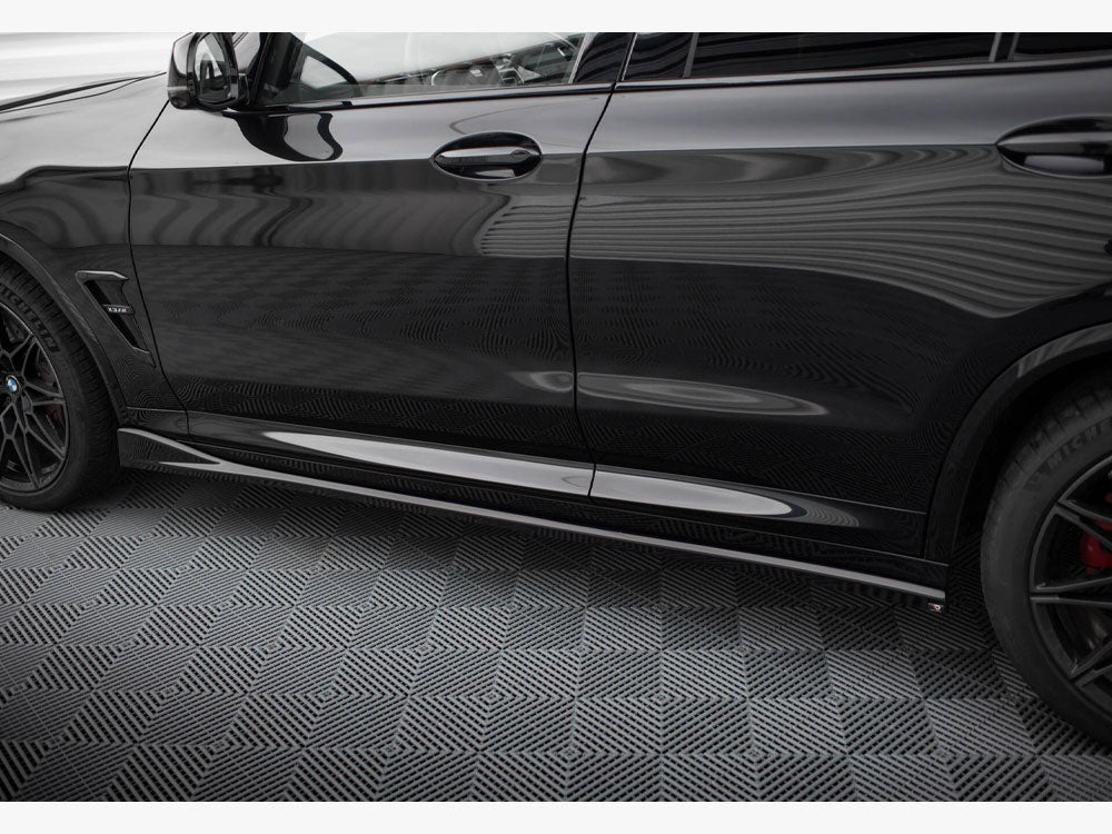 Maxton Design Side Skirts Diffusers BMW X3 M F97 / F97 Facelift