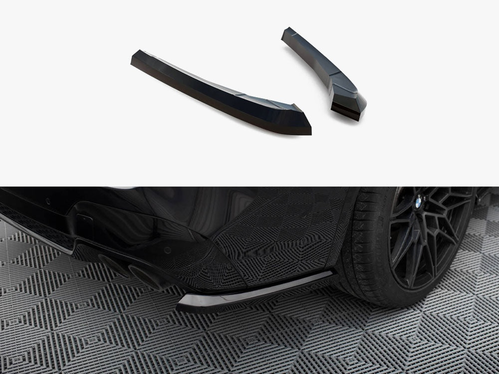 Maxton Design Rear Side Splitters V.1 BMW X3 M F97 / F97 Facelift