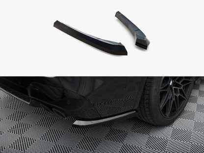 Maxton Design Rear Side Splitters V.1 BMW X3 M F97 / F97 Facelift