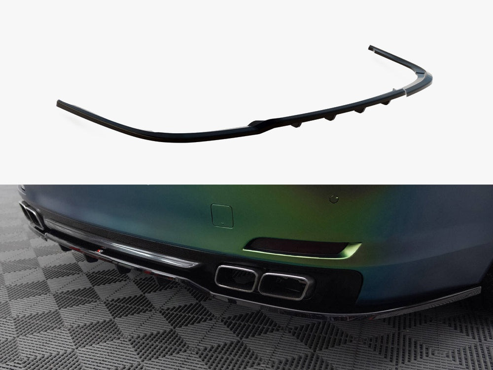 Maxton Design Central Rear Splitter (Vertical Bars) BMW 7 F01