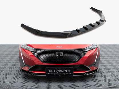 Maxton Design Front Splitter V.2 Peugeot 308 Mk3