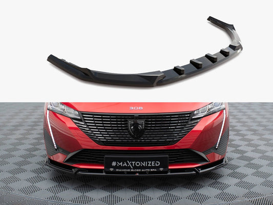 Maxton Design Front Splitter V.2 Peugeot 308 Mk3