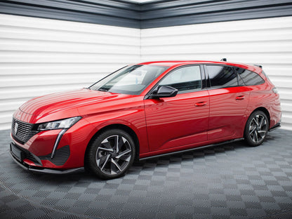 Maxton Design Side Skirts Diffusers Peugeot 308 SW Mk3