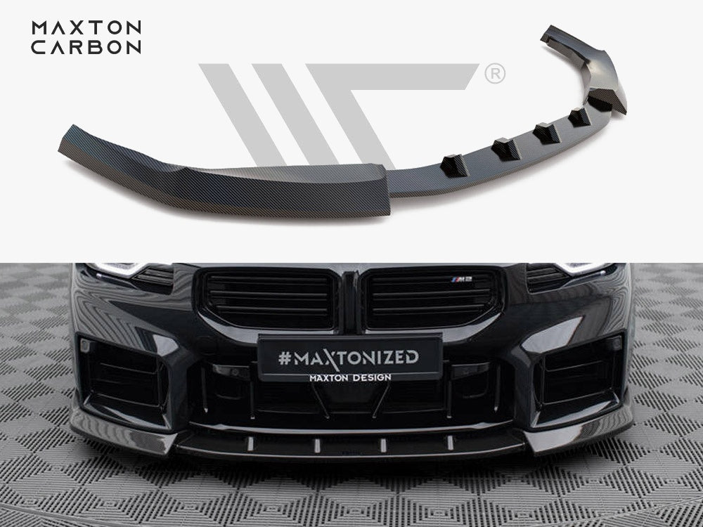 Maxton Design Carbon Fiber Front Splitter V.2 BMW M2 G87