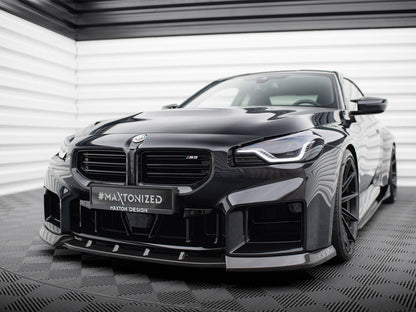 Maxton Design Carbon Fiber Front Splitter V.2 BMW M2 G87