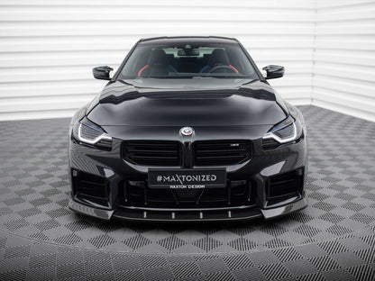 Maxton Design Carbon Fiber Front Splitter V.2 BMW M2 G87