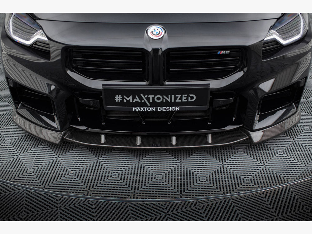 Maxton Design Carbon Fiber Front Splitter V.2 BMW M2 G87