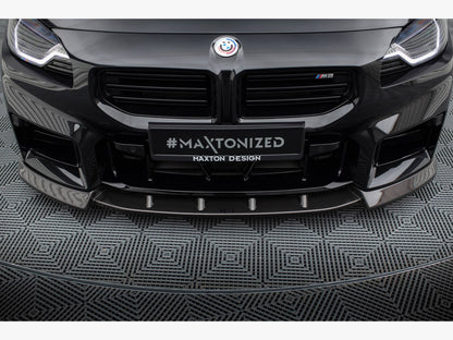 Maxton Design Carbon Fiber Front Splitter V.2 BMW M2 G87