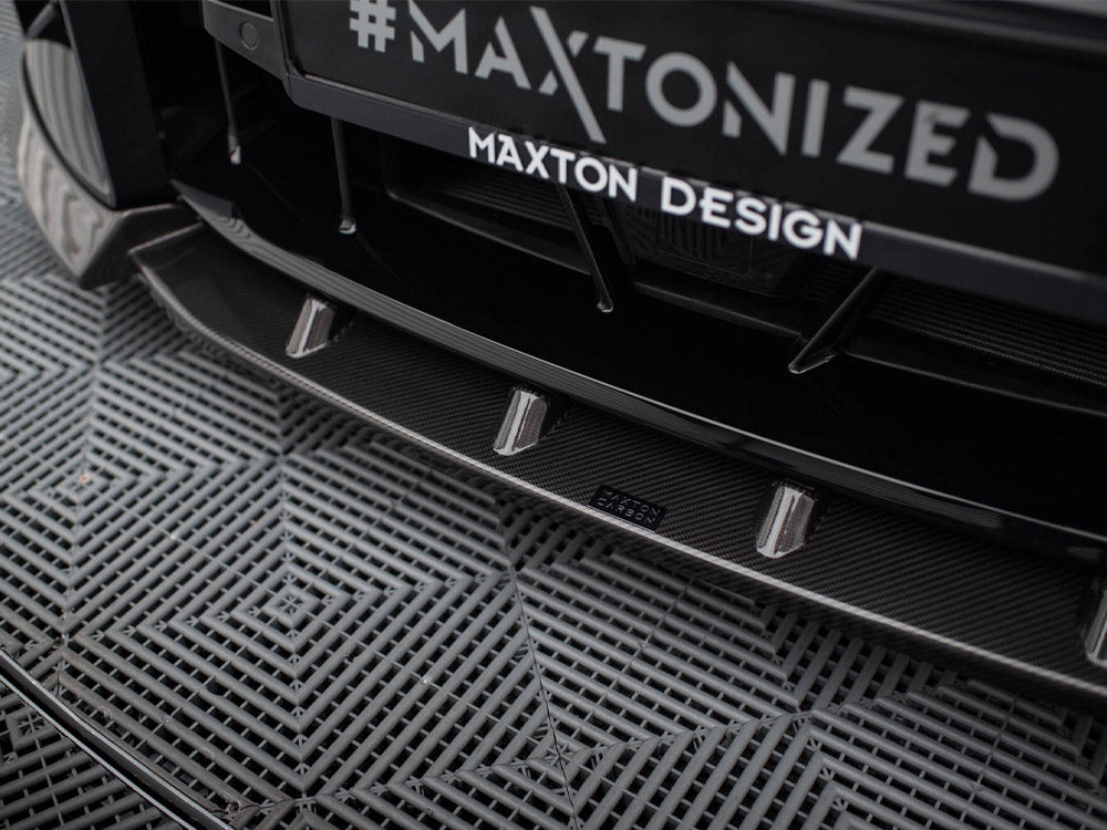 Maxton Design Carbon Fiber Front Splitter V.2 BMW M2 G87