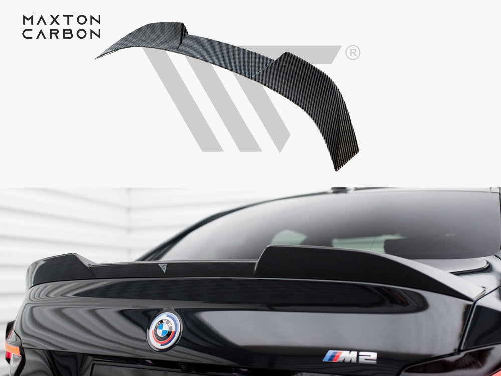 Maxton Design Carbon Fiber Tailgate Spoiler BMW M2 G87 / M240i / 2 M-Pack / 2 Standard G42