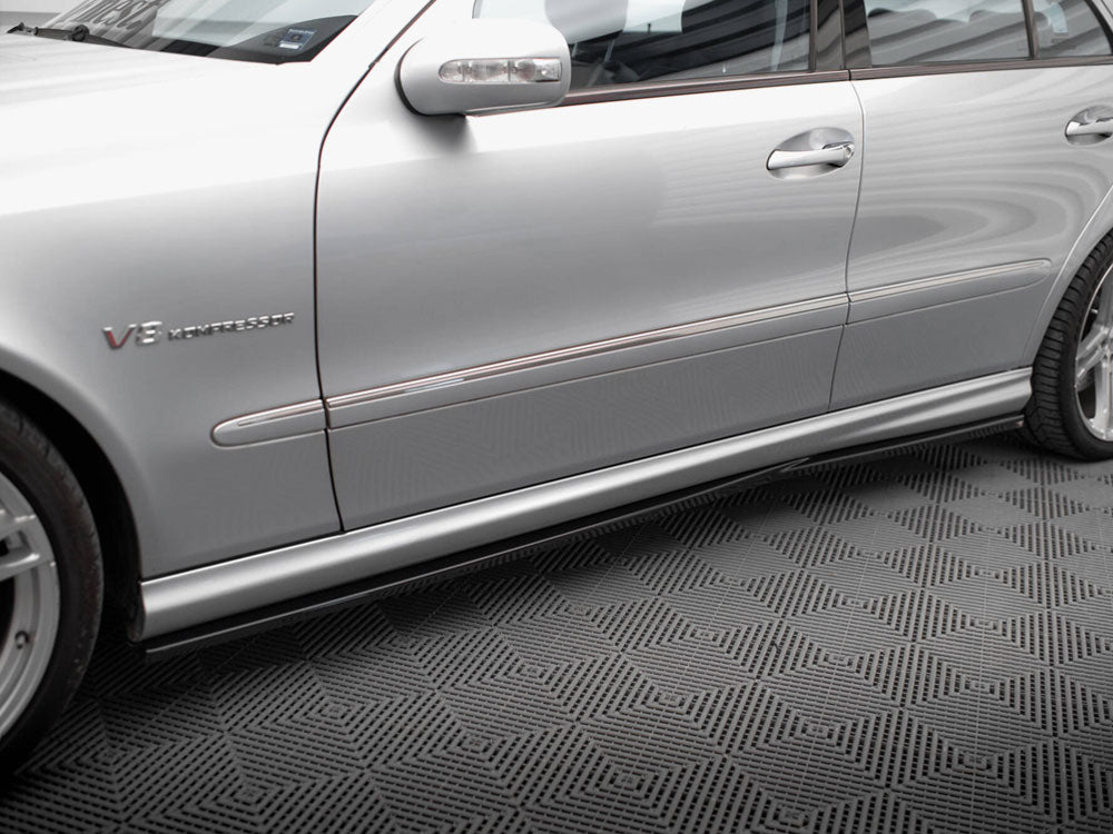 Maxton Design Side Skirts Diffusers Mercedes-Benz E 55 AMG W211