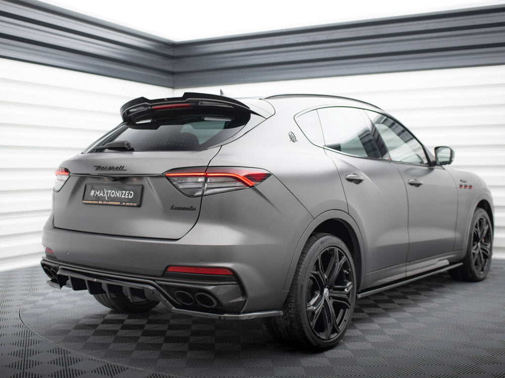 Maxton Design Rear Splitter (Vertical Bars) Maserati Levante Trofeo Mk1