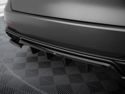 Maxton Design Rear Splitter (Vertical Bars) Maserati Levante Trofeo Mk1