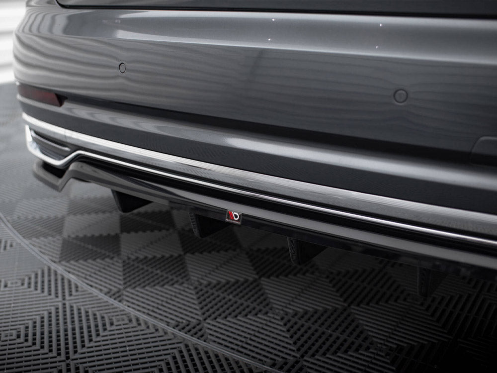 Maxton Design Central Rear Splitter (Vertical Bars) Audi A8 D5