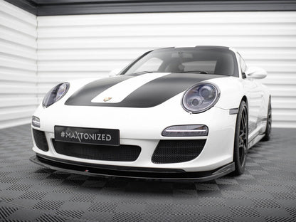 Maxton Design Front Splitter V.2 Porsche 911 Carrera 997 Facelift