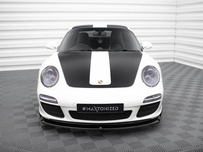 Maxton Design Front Splitter V.2 Porsche 911 Carrera 997 Facelift